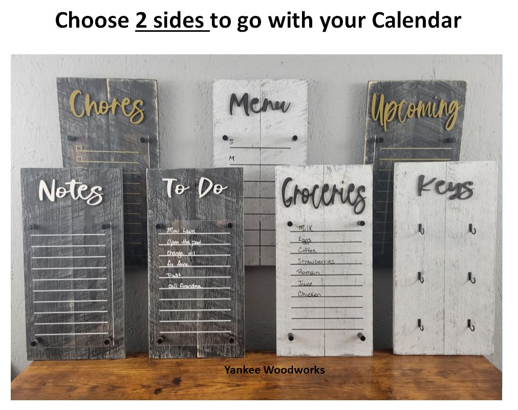 Acrylic Calendar with a Farmhouse Twist